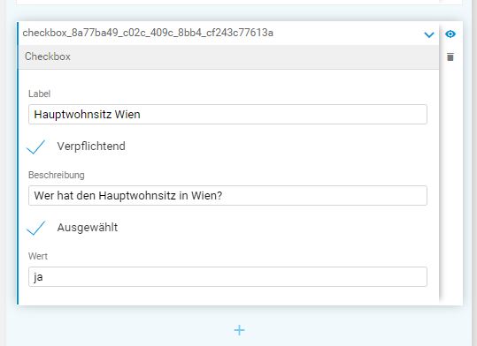 Checkboxen im Gentics CMS Formulargenerator